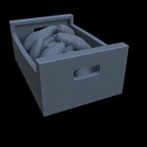 INDOOR MARKET 1-35 FOR DIORAMA SUPPORTED STL 3D print model_17