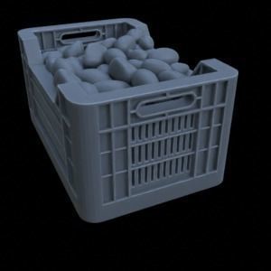 INDOOR MARKET 1-35 FOR DIORAMA SUPPORTED STL 3D print model_38