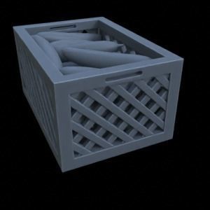 INDOOR MARKET 1-35 FOR DIORAMA SUPPORTED STL 3D print model_24