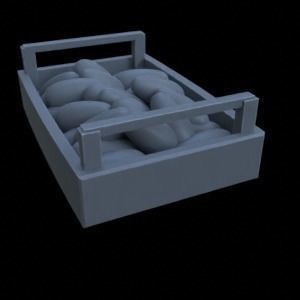 INDOOR MARKET 1-35 FOR DIORAMA SUPPORTED STL 3D print model_10