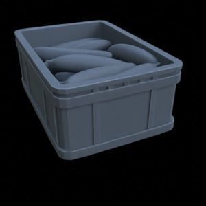 INDOOR MARKET 1-35 FOR DIORAMA SUPPORTED STL 3D print model_33