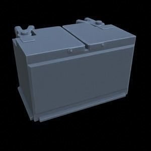 INDOOR MECHANIC ASSETS 1-35 SUPPORTED STL 3D print model 7