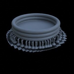OUTDOOR HOME ASSETS 1-35 SUPPORTED STL 3D print model_26