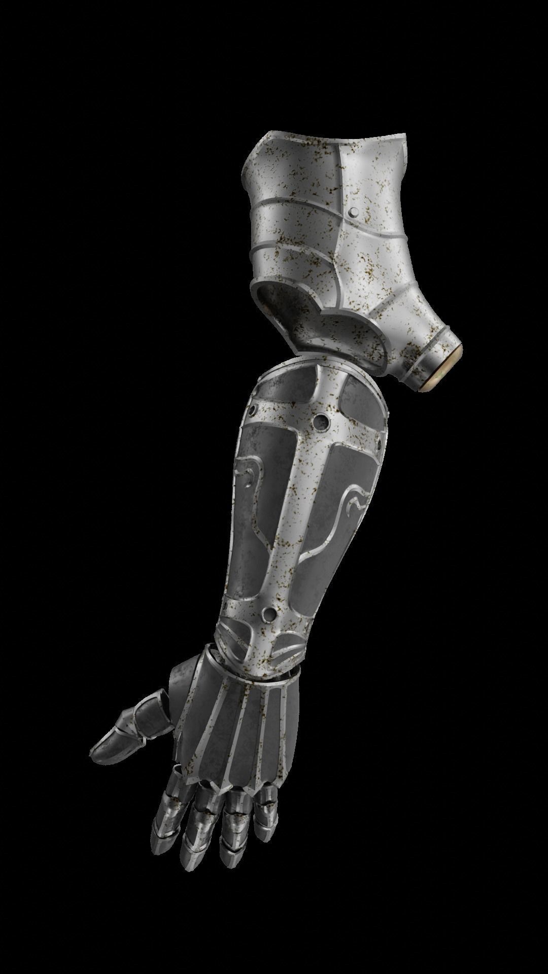 Mechanical Arm Lies of P 3D print model_10