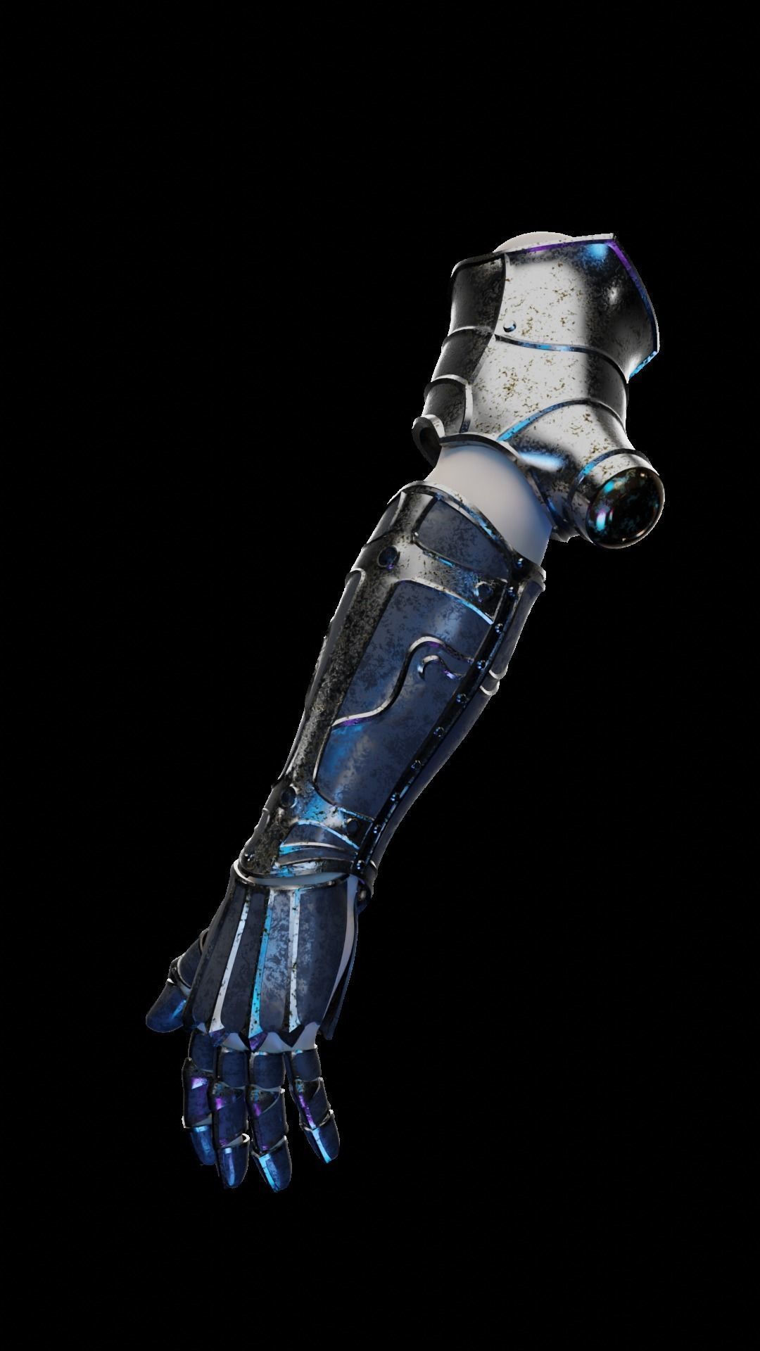 Mechanical Arm Lies of P 3D print model_6