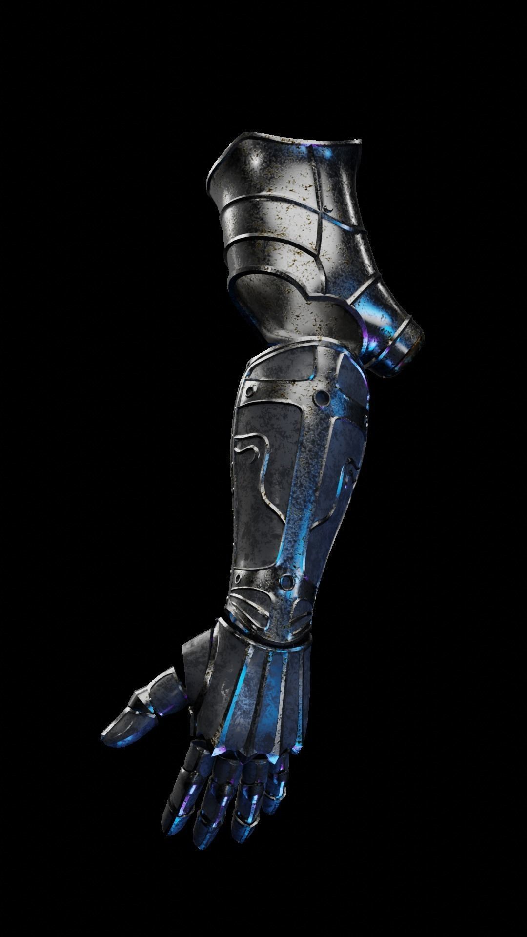 Mechanical Arm Lies of P 3D print model_4