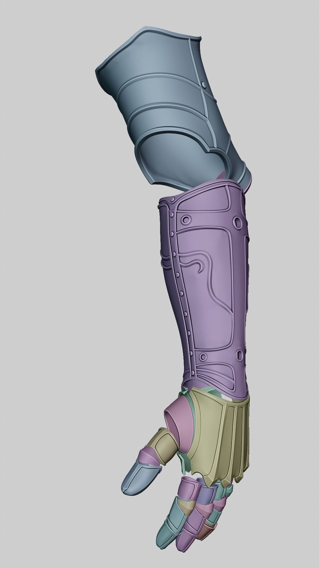 Mechanical Arm Lies of P 3D print model_18