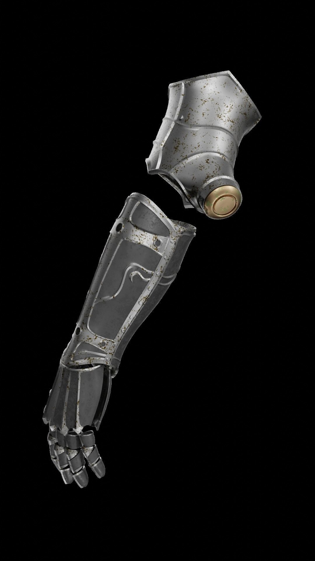 Mechanical Arm Lies of P 3D print model_8