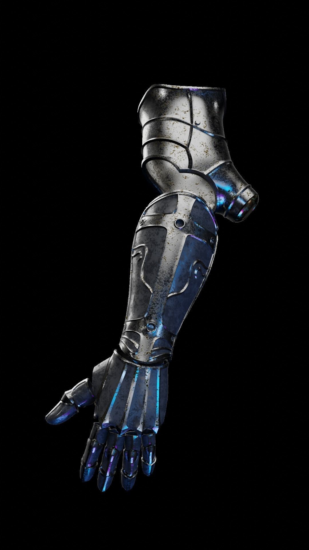 Mechanical Arm Lies of P 3D print model_5