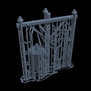 OUTDOOR POLE ASSETS 1-35 FOR DIORAMA SUPPORTED STL 3D print model_23