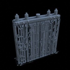 OUTDOOR POLE ASSETS 1-35 FOR DIORAMA SUPPORTED STL 3D print model_28