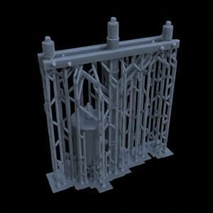 OUTDOOR POLE ASSETS 1-35 FOR DIORAMA SUPPORTED STL 3D print model_11