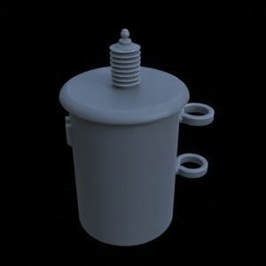 OUTDOOR POLE ASSETS 1-35 FOR DIORAMA SUPPORTED STL 3D print model_43