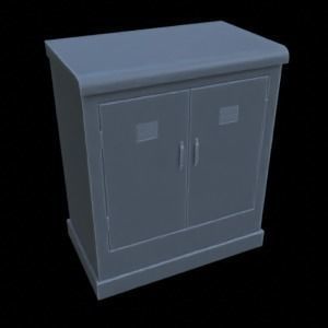 STREET ASSETS 1-35 FOR DIORAMA SUPPORTED STL 3D print model_35