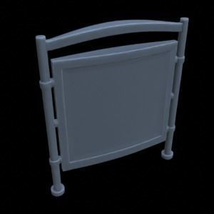 STREET ASSETS 1-35 FOR DIORAMA SUPPORTED STL 3D print model_39