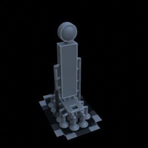 STREET ASSETS 1-35 FOR DIORAMA SUPPORTED STL 3D print model_66