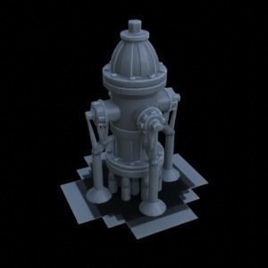 STREET ASSETS 1-35 FOR DIORAMA SUPPORTED STL 3D print model_15
