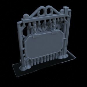 STREET ASSETS 1-35 FOR DIORAMA SUPPORTED STL 3D print model_54