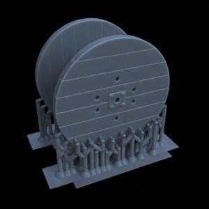 STREET ASSETS 1-35 FOR DIORAMA SUPPORTED STL 3D print model_13