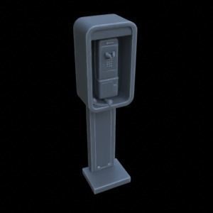 STREET ASSETS 1-35 FOR DIORAMA SUPPORTED STL 3D print model_67