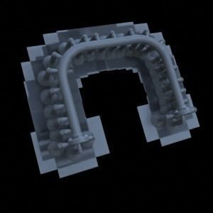 STREET ASSETS 1-35 FOR DIORAMA SUPPORTED STL 3D print model_47