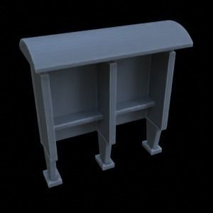 STREET ASSETS 1-35 FOR DIORAMA SUPPORTED STL 3D print model_76