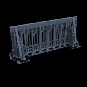 STREET ASSETS 1-35 FOR DIORAMA SUPPORTED STL 3D print model_58