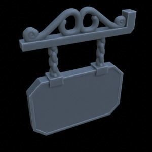STREET ASSETS 1-35 FOR DIORAMA SUPPORTED STL 3D print model_63