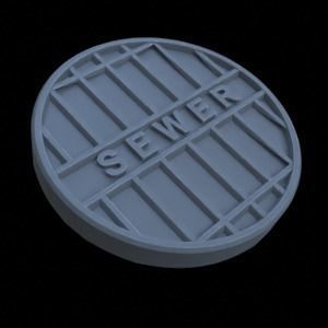 STREET ASSETS 1-35 FOR DIORAMA SUPPORTED STL 3D print model_43