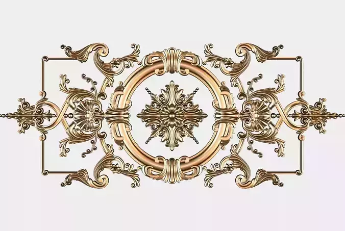 Carved decor for cnc 38