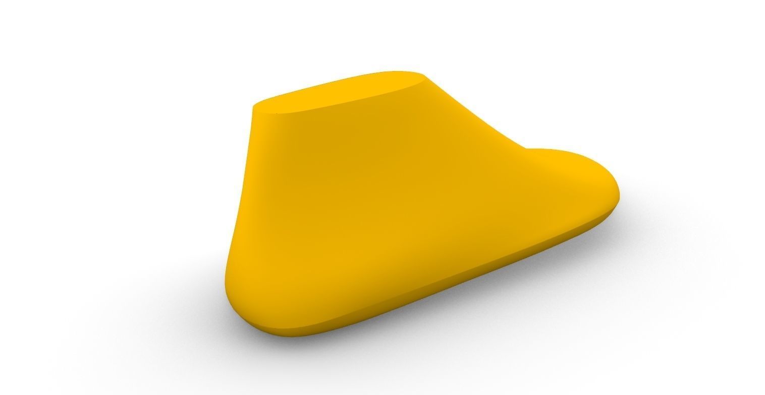 Female Shoe Last  3D print model_3