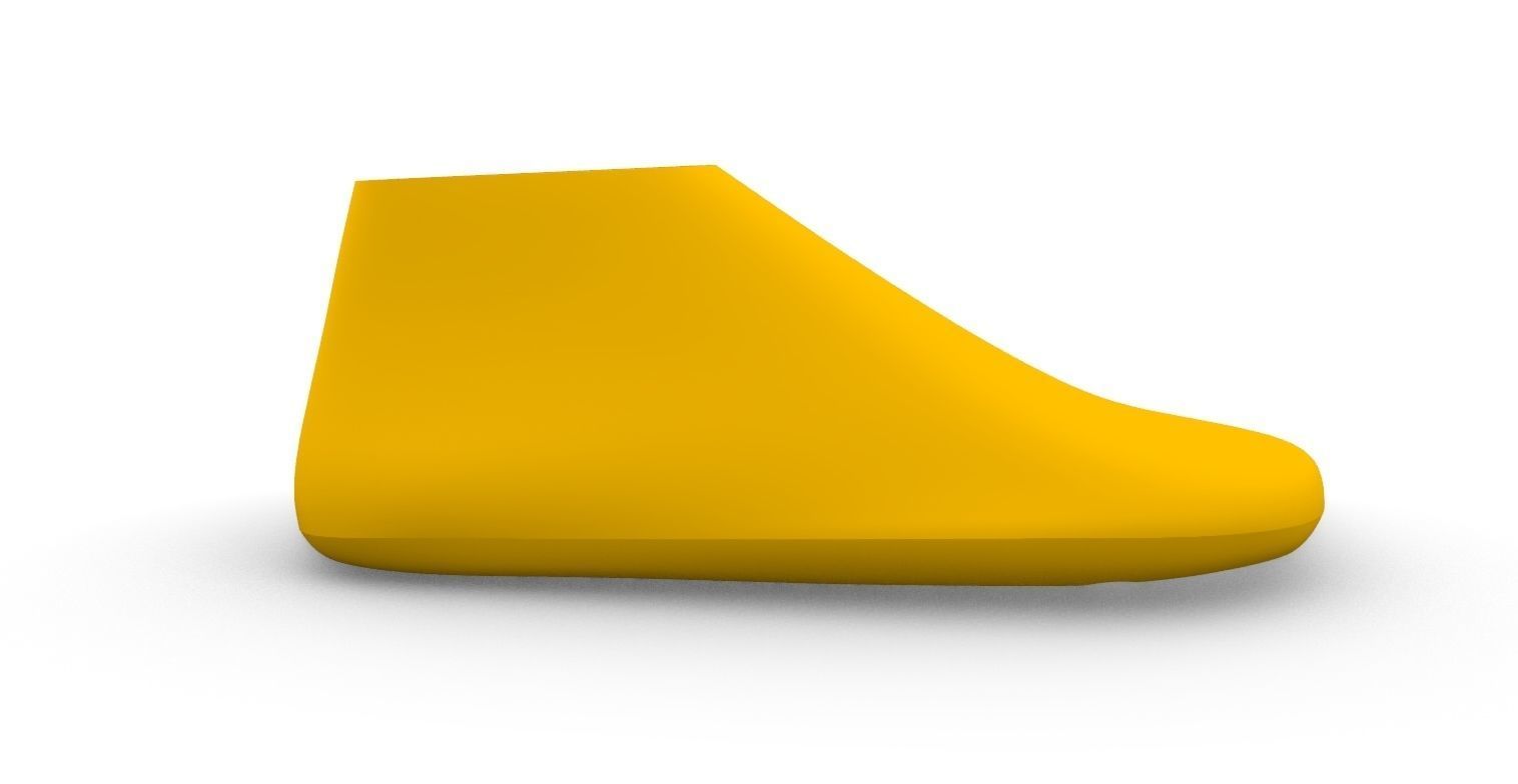 Female Shoe Last  3D print model_2