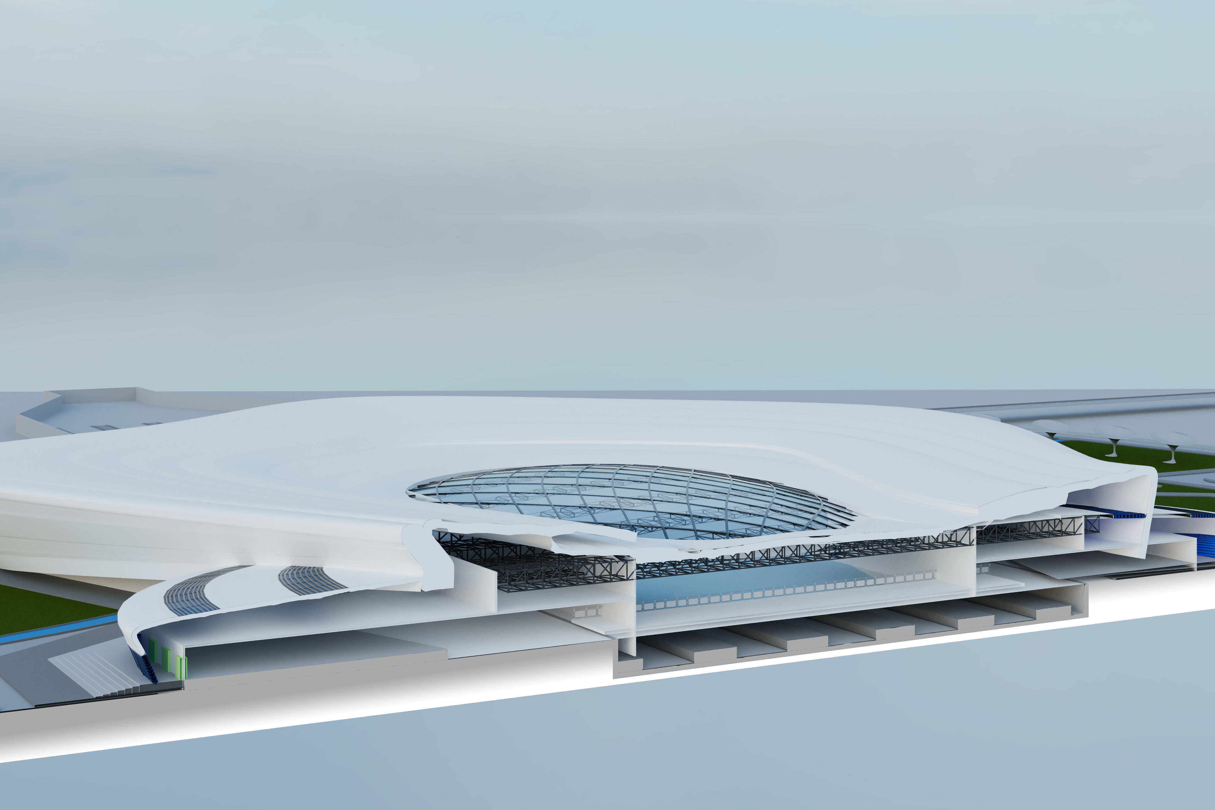 central train station 3D model_7