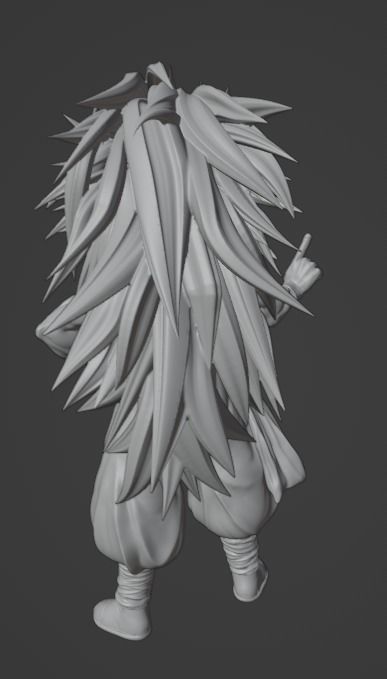 Gotenks ss3 3D print model_1