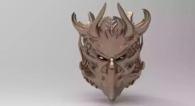 Druid mask 1 3D
