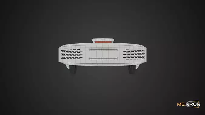 Game Ready Robot Vaccum Low-poly 3D model