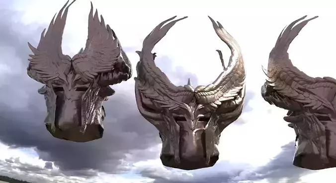 Angel helmet Elite 3 designs  3D model