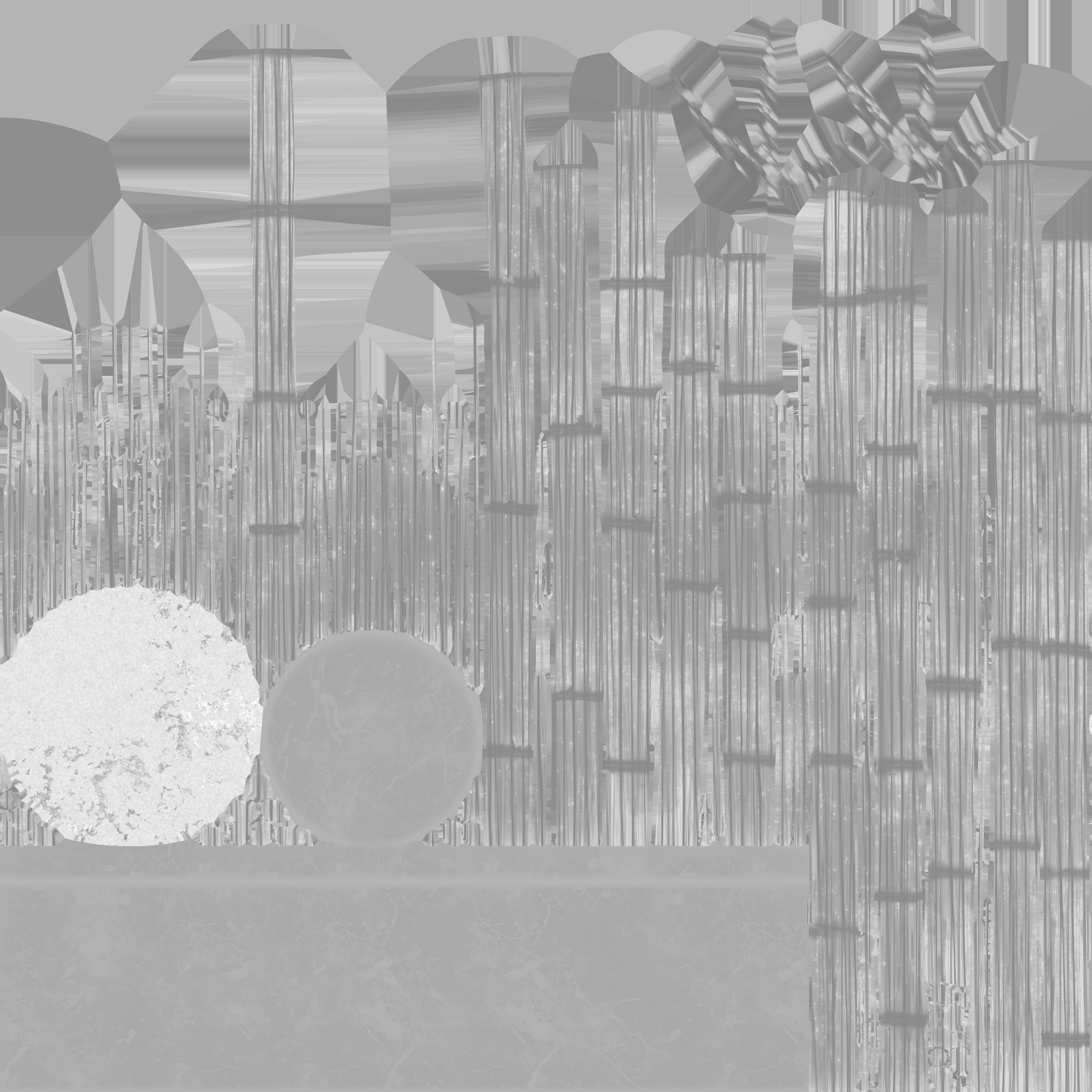 Game Ready Bamboo Low-poly 3D model_18