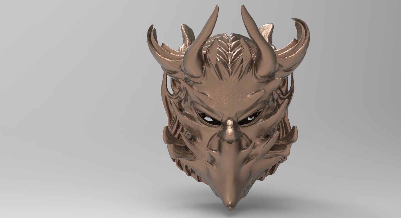 Druid mask collection 1 3D model_2
