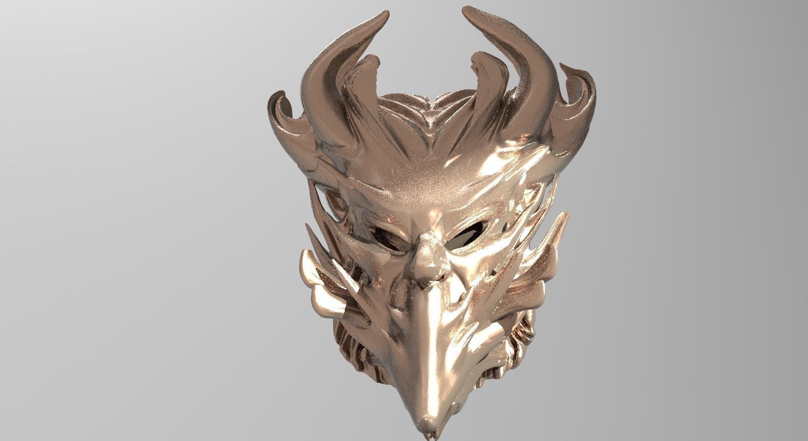 Druid mask collection 1 3D model_3