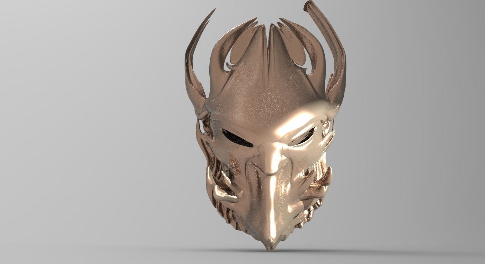 Druid mask collection 1 3D model_6