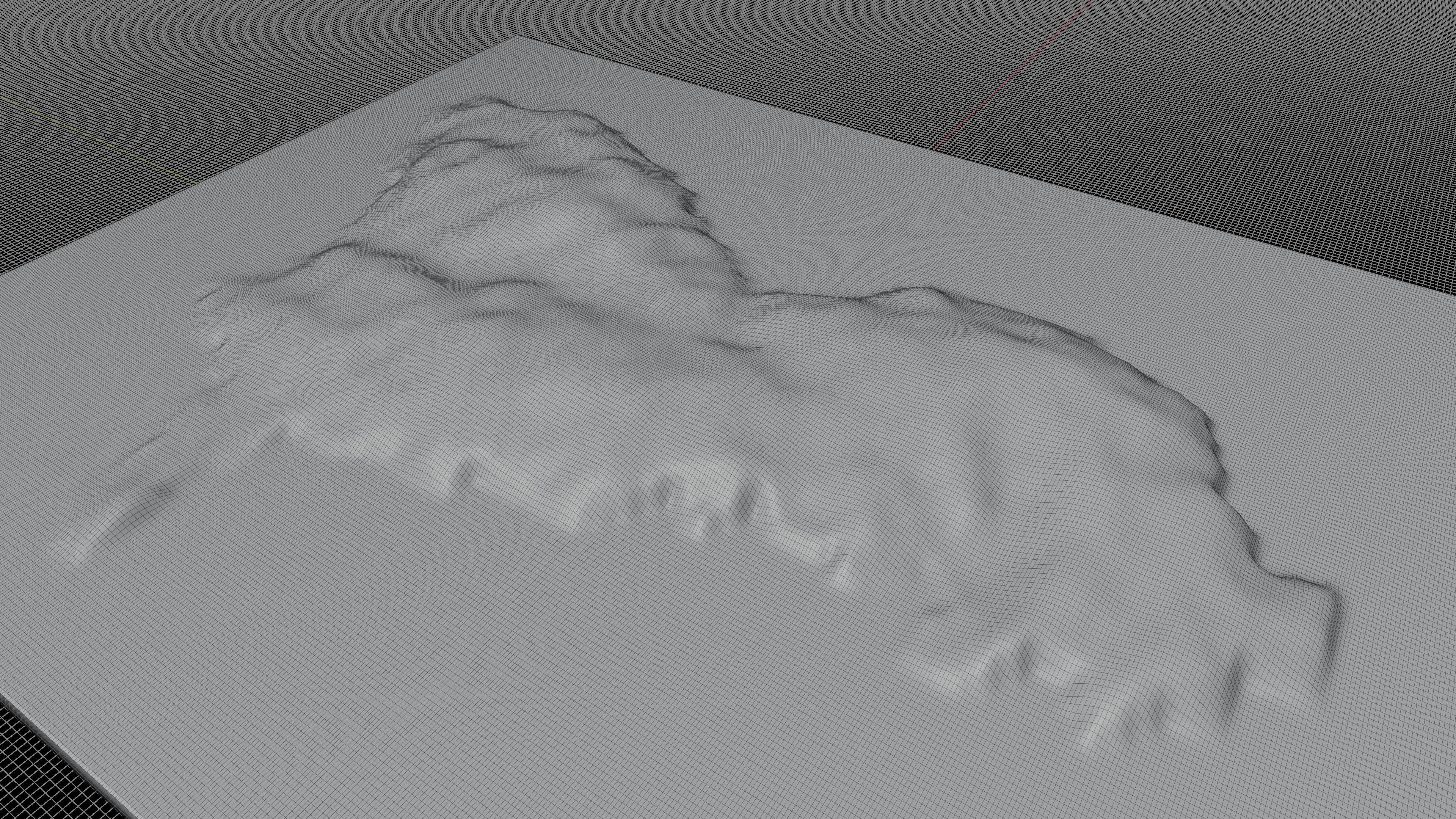 Tashirojima Island 3d Model Terrain 3D model_11