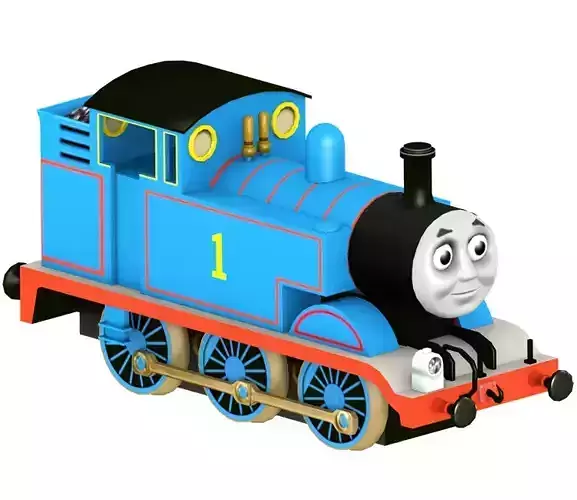 Hero Of The Rails Wii Thomas 3D model