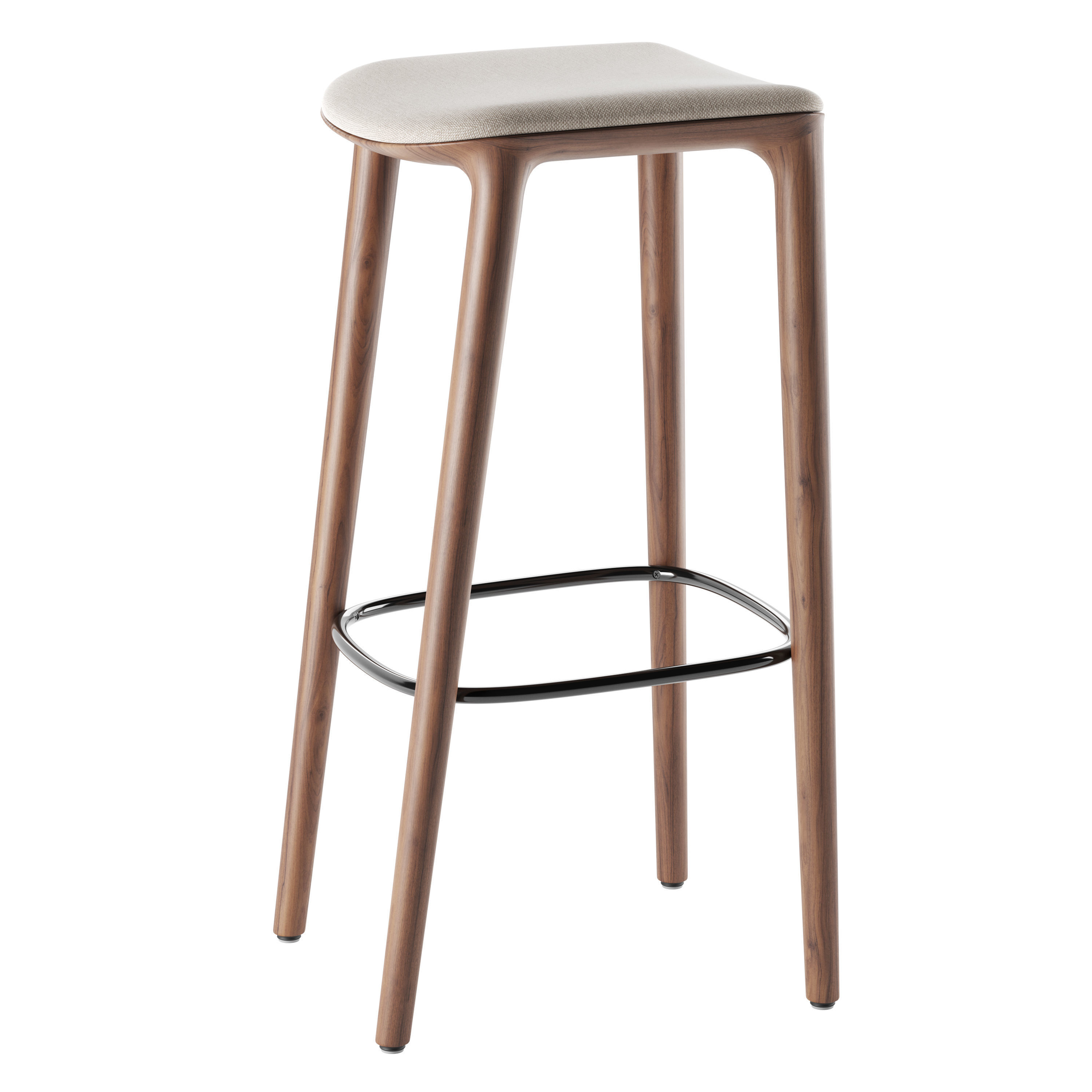 Neva Bar Chair By Artisan 3D model_3