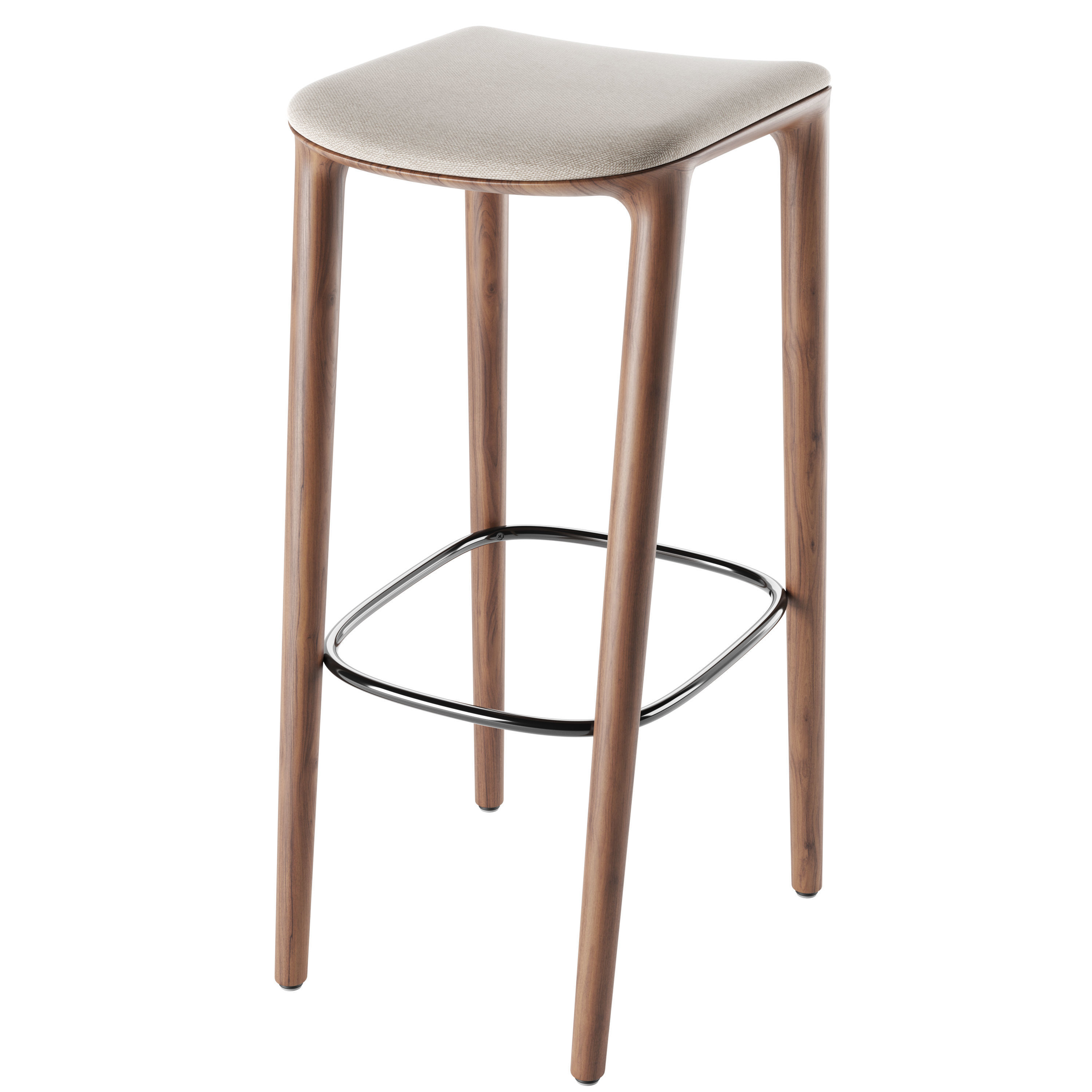 Neva Bar Chair By Artisan 3D model_7