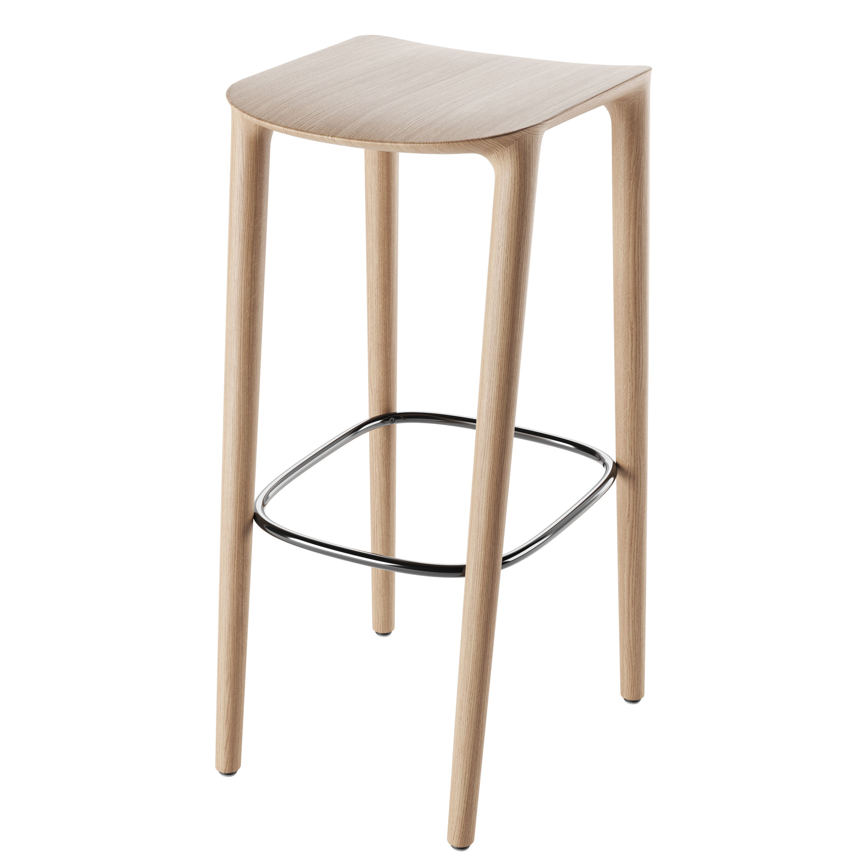 Neva Bar Chair By Artisan 3D model_8