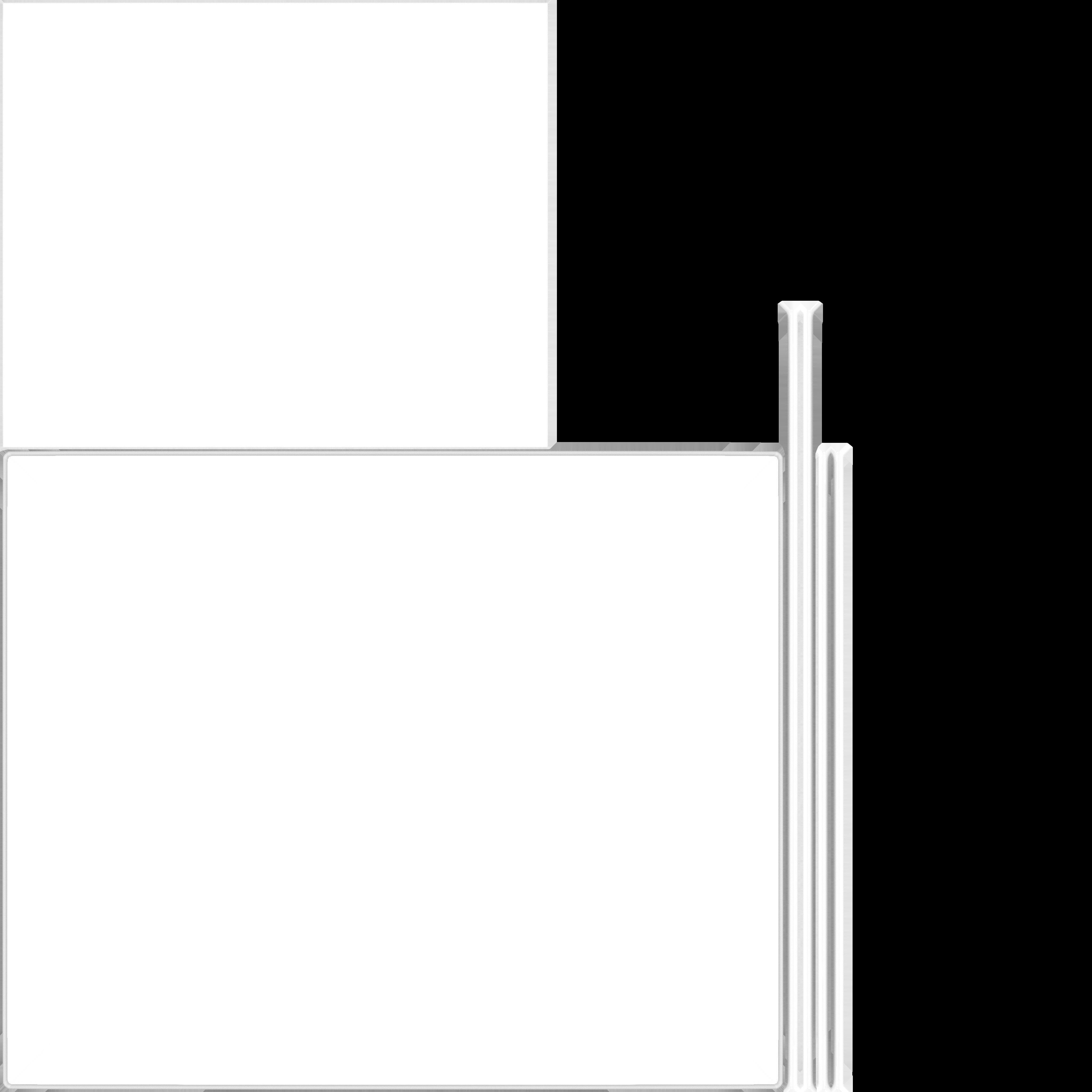 Game Ready White Fur Rug Low-poly 3D model_12