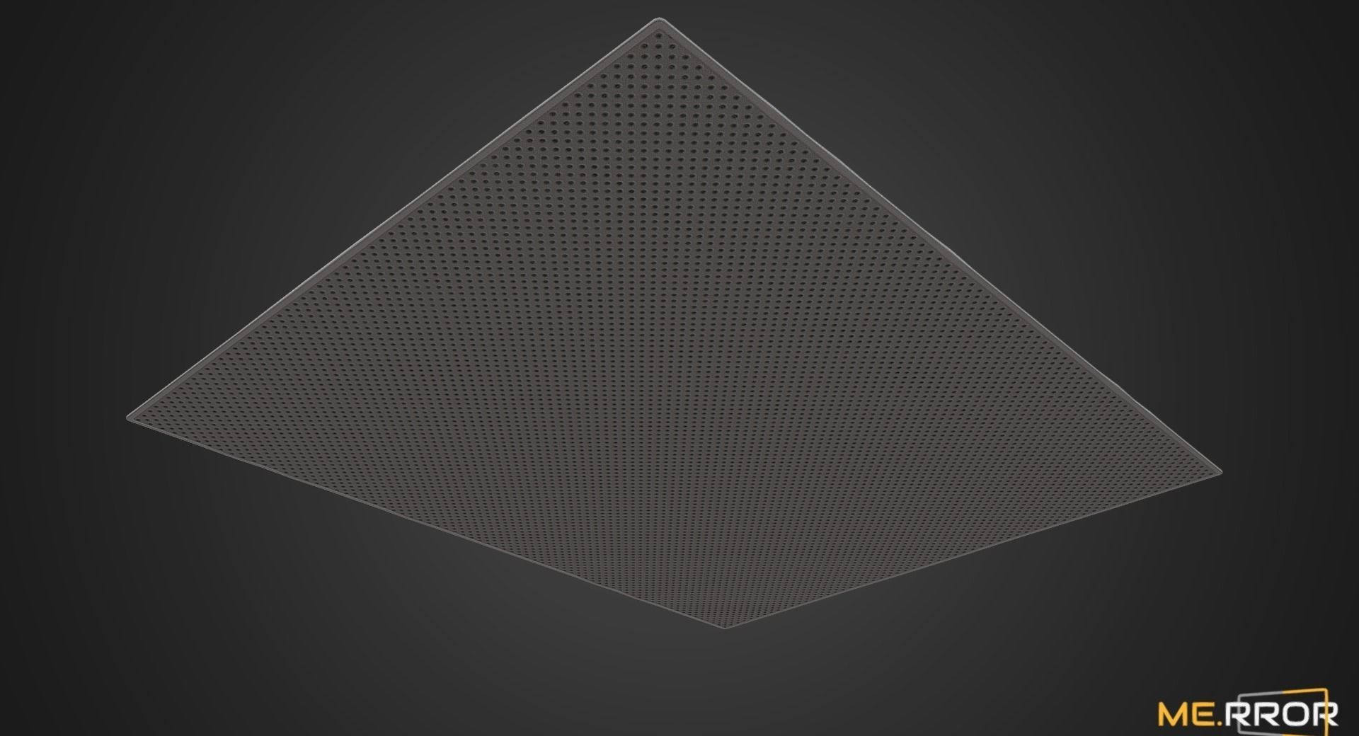 Game Ready White Fur Rug Low-poly 3D model_5