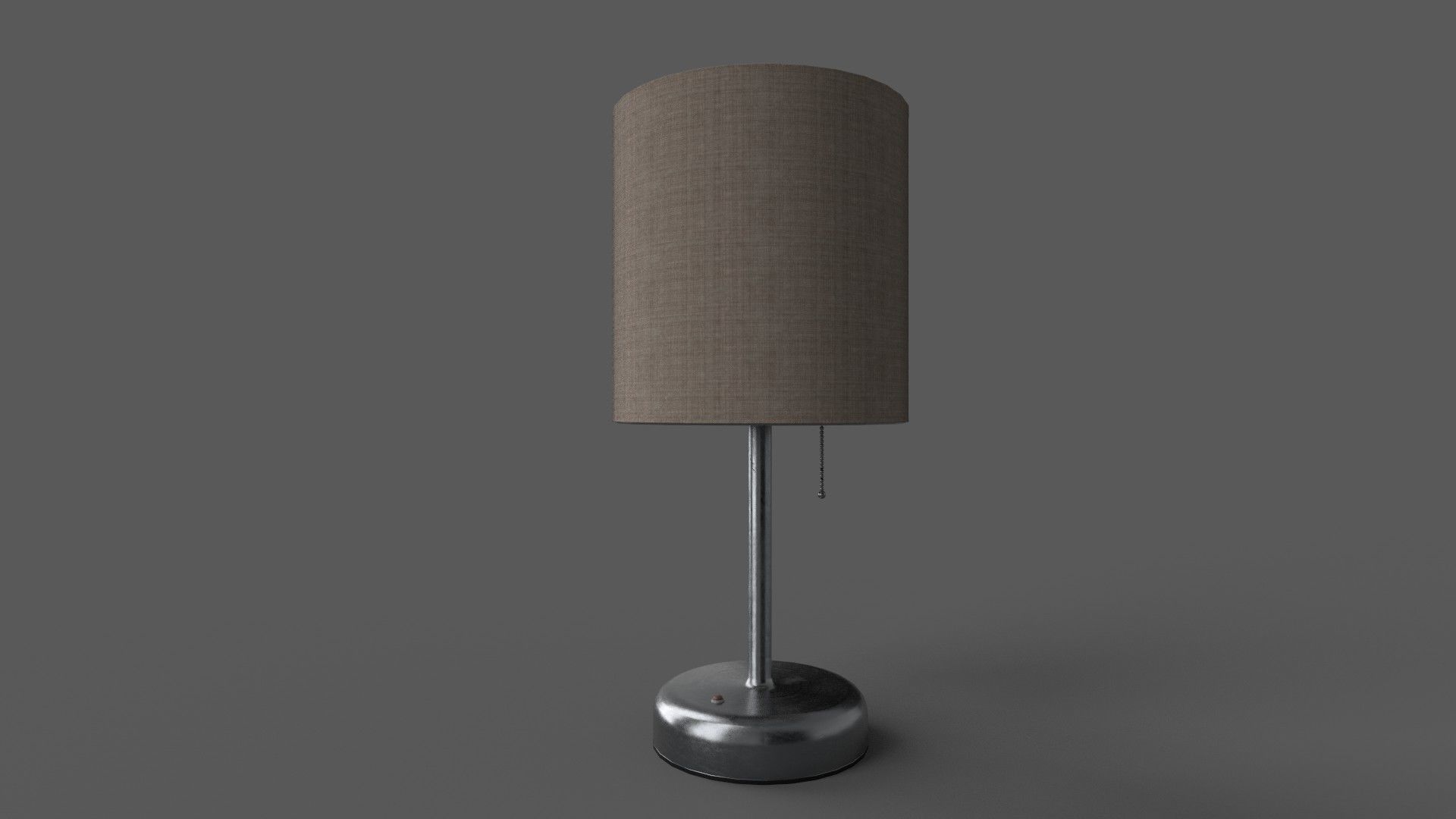 Modern Night Lamp Low-poly 3D model_1