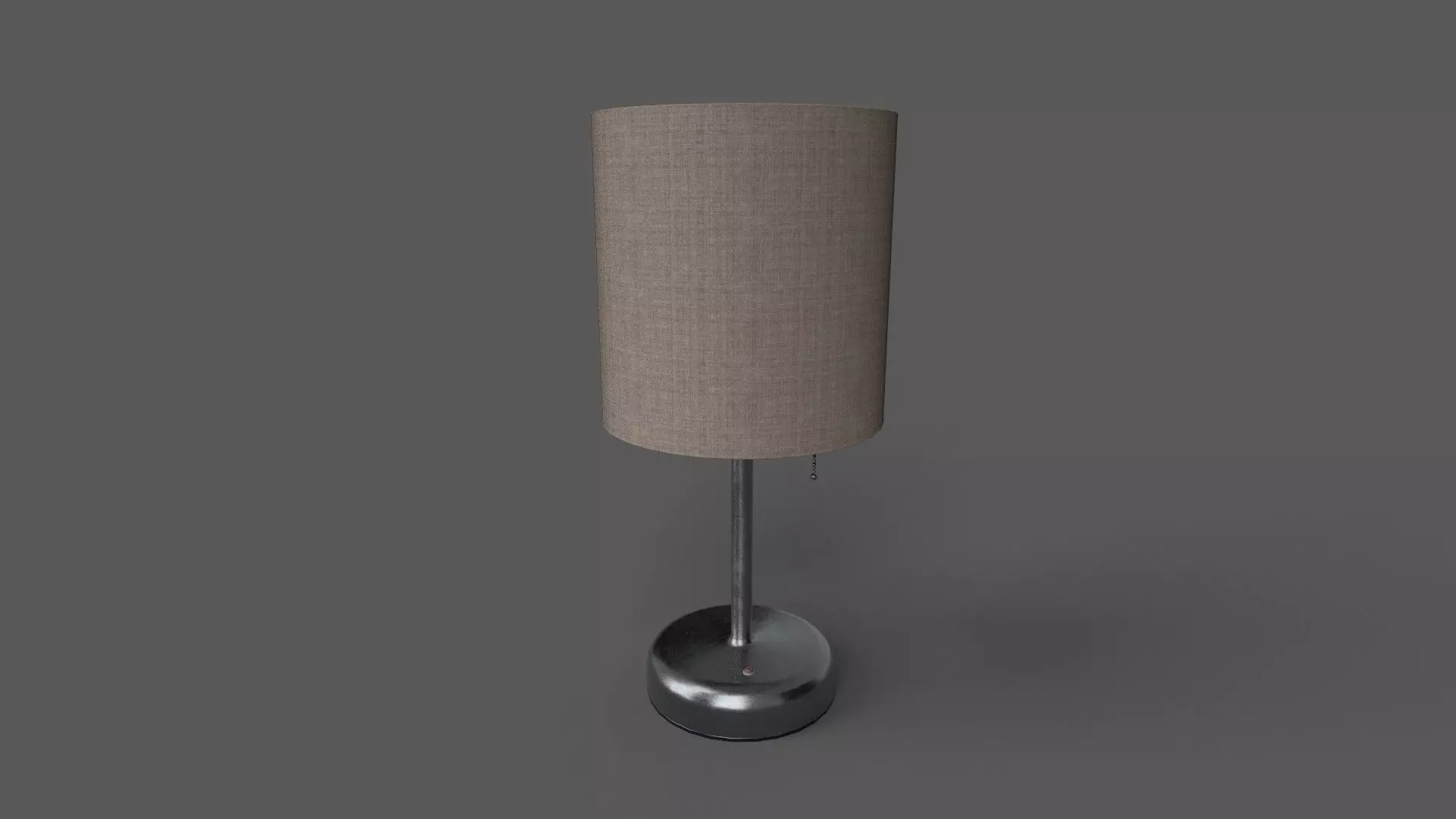 Modern Night Lamp Low-poly 3D model_0